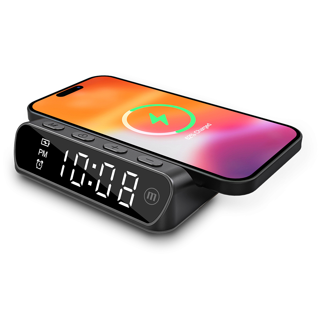 RELOJ ALAMBRA CON CARGADOR 3 EN 1