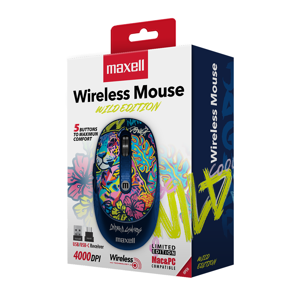 MOWL-320 LIMITED EDITION WIRELESS PRINT MOUSE