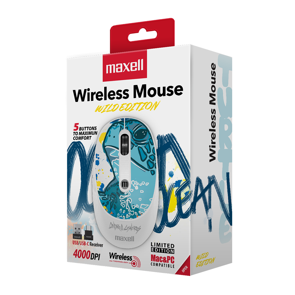 MOWL-320 LIMITED EDITION WIRELESS PRINT MOUSE