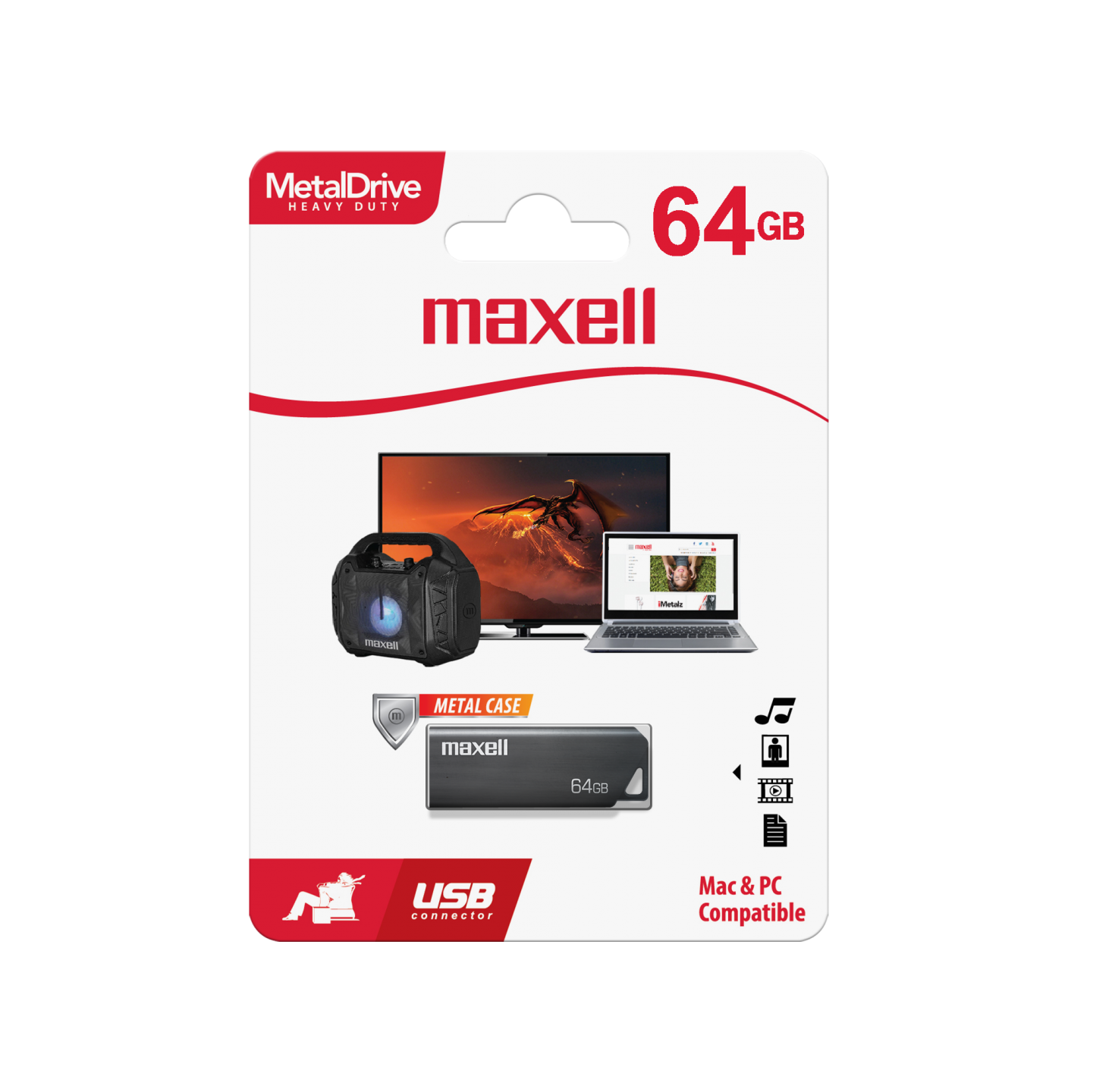 MEMORIA USB METALICA