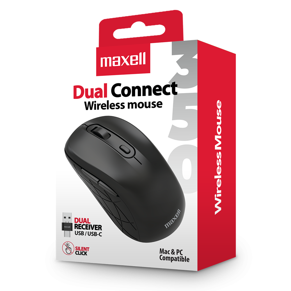 MOUSE INALAMBRICO DUAL CONNECT MOWL-350 – MAXELL