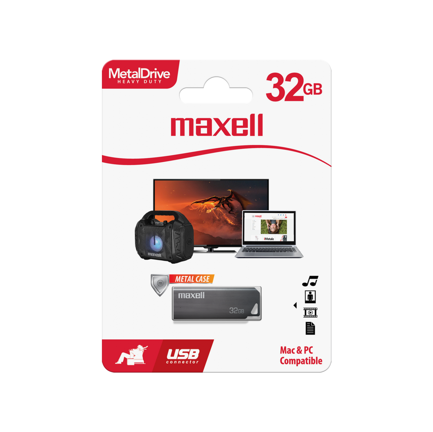 MEMORIA USB METALICA