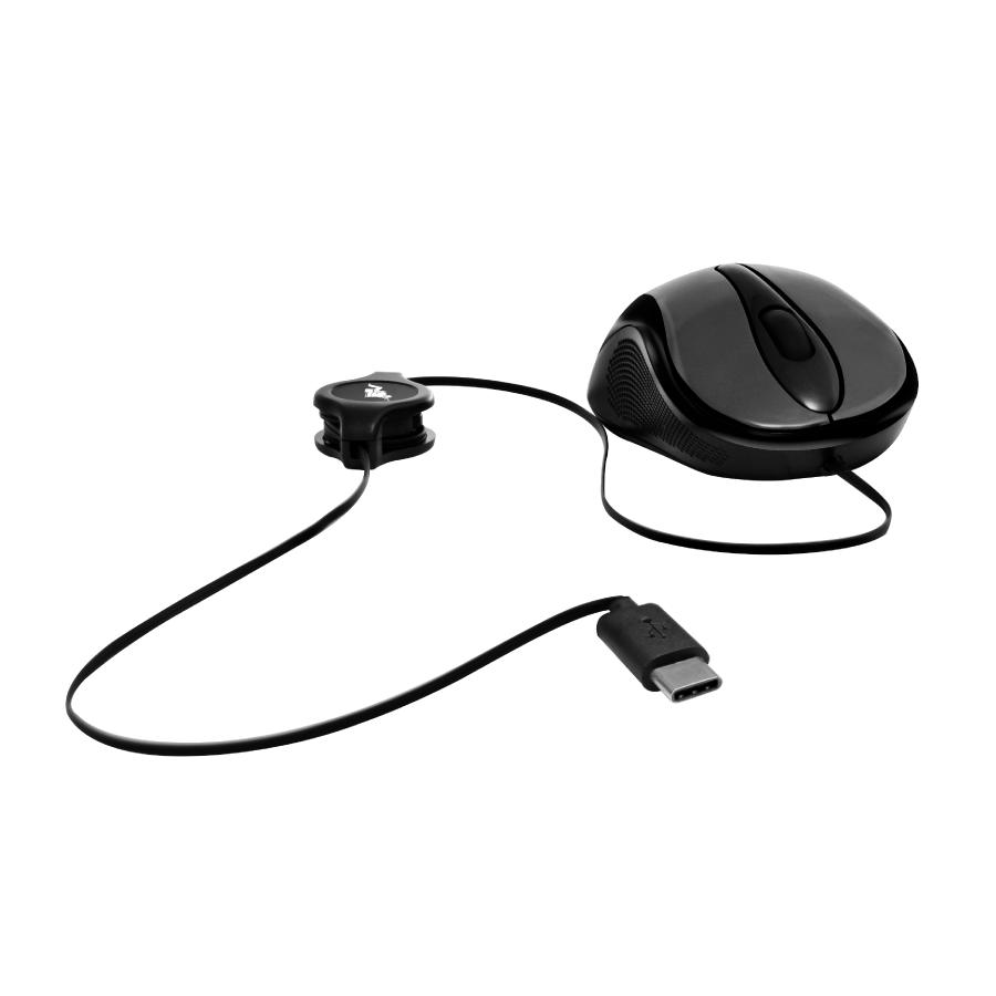 MOUSE RETRACTIBLE USB C