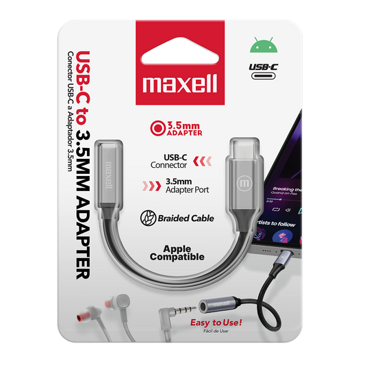 ADAPTADOR USB-C A 3.5MM
